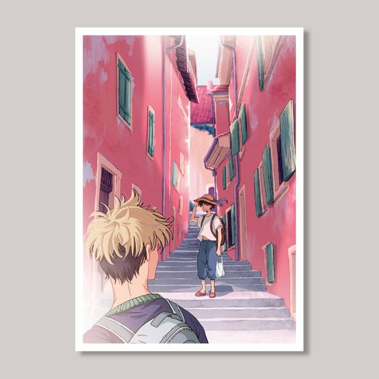 A5 Print - Red Town
