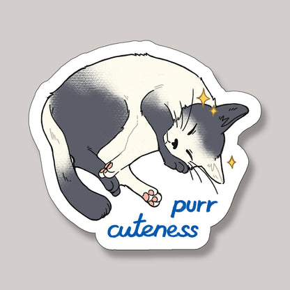 Sticker - purr cuteness